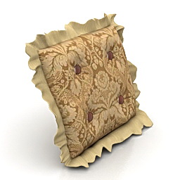 pillow 3D Model Preview #e1092fac