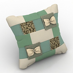 pillow 3D Model Preview #f993738d