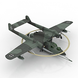 airplane 3D Model Preview #65005fcd