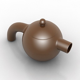 teapot - 3D Model Preview #2b6621ff