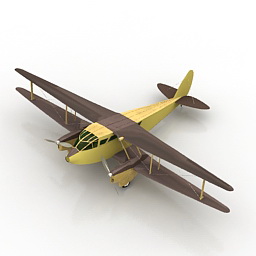 airplane 3D Model Preview #ea93db12