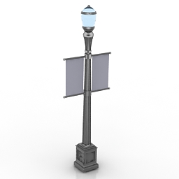 lamppost 3D Model Preview #866c696b