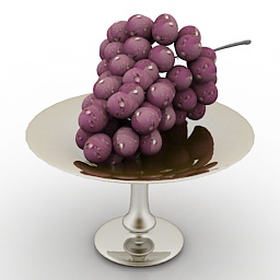 3D Grapes preview