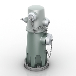 Download 3D Fireplug