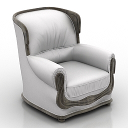 armchair fares jan 3D Model Preview #5b4e0bce