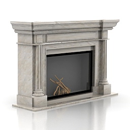 fireplace 3D Model Preview #6fc02173