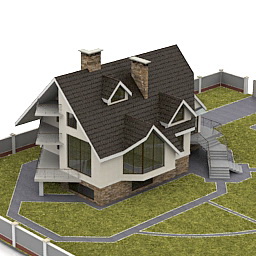 house 3D Model Preview #ab92da98