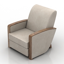 armchair 3D Model Preview #2a726530