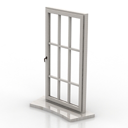 Window 3d Model Free Download