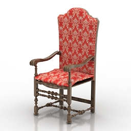 armchair east 3D Model Preview #e130d2ff