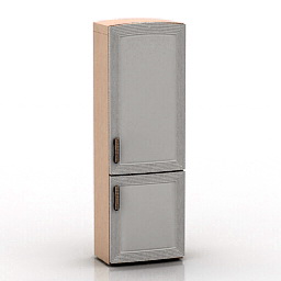 refrigerator 3D Model Preview #f6f10f10