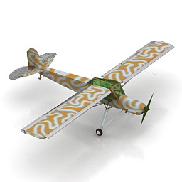 airplane storch l 3D Model Preview #cf5ecfad