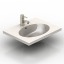 3D "3D iFO Sanitary Fedora Sink" - Interior Collection