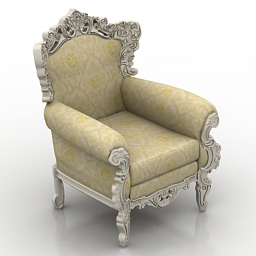 armchair - 3D Model Preview #bef58f2e