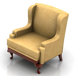 armchair - 3D Model Preview #3236f24d