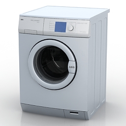 washing machine aeg 3D Model Preview #1fe80bb5