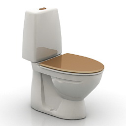 lavatory pan 3D Model Preview #4c584206