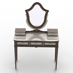 dressing table 3D Model Preview #31ac50ab