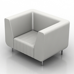 armchair - 3D Model Preview #c6e7ef88