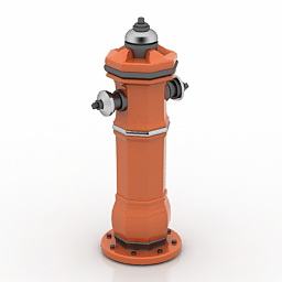 Download 3D Fireplug  
