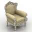 3D "Modern Furniture 1 Sofa combination of neo-classical Champagne Gold" - Interior Collection