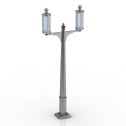 3D Lamppost preview