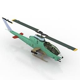 3D Helicopter preview