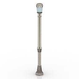 lamppost 3D Model Preview #437ea52a