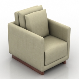 armchair giordano 3D Model Preview #d9776b7e