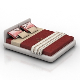 bed - 3D Model Preview #d1b5f801