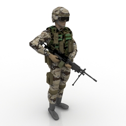Download 3D Soldier