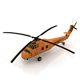 helicopter 3D Model Preview #7fe0f69d