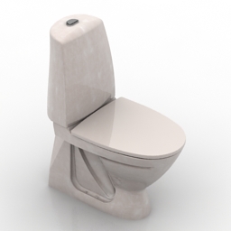 lavatory pan ifo 6860 3dstudiomax 3D Model Preview #5256cdec