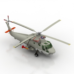 helicopter sh2f l 3D Model Preview #45ffe969