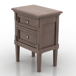 3D Bedside table preview