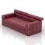 3D "Sofa armchair Red" - Interior Collection