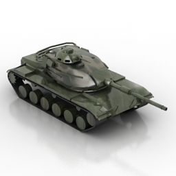 tank m60 3D Model Preview #566d1adb