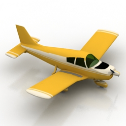 airplane t-cher l 3D Model Preview #b5cbaf54