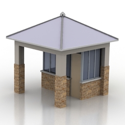 guardhouse 3D Model Preview #cb014a85