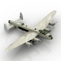 airplane t lanc l 3D Model Preview #78dbfcd0