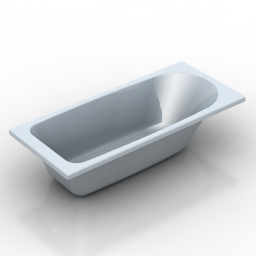 bath nerida ravak 3D Model Preview #0fb475fd