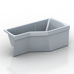 bath vana 1500 ravak 3D Model Preview #8e6f6be2