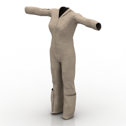 flight suit 2005-v3 3D Model Preview #cd051531