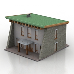 house 3D Model Preview #fb5044a4
