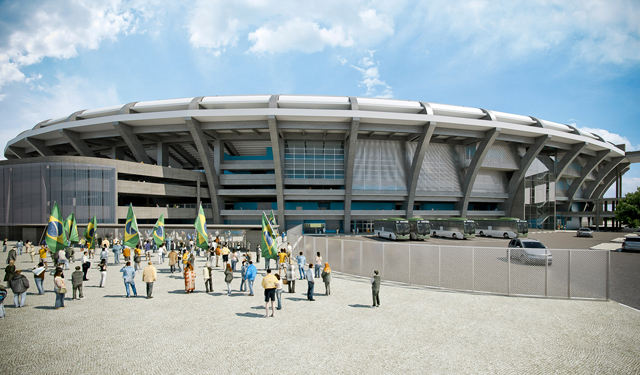 2014 World Cup Stadium, Rio de Janeiro, Bazil