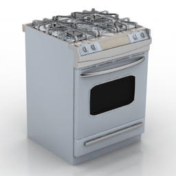Download 3D Gas-stove