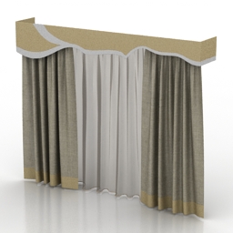 curtain 3D Model Preview #3ec68089