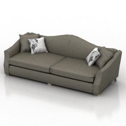 sofa manolo hero 3D Model Preview #bd3f5317