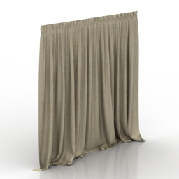 curtain 3D Model Preview #0bce0d1b