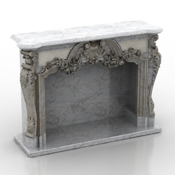 fireplace 3D Model Preview #87fd002e